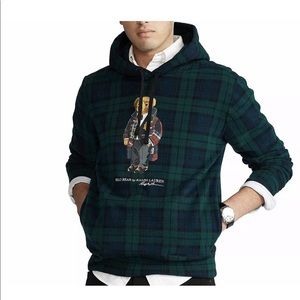 Polo Ralph Lauren Bear Men Green Tartan